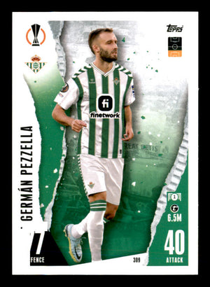 Germán Pezzella (2023) - #309 - Sports Card