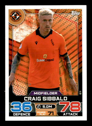 Craig Sibbald (2022) - #49 - Sports Card