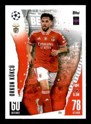 Orkun Kökçü (2023) - #274 - Sports Card