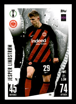 Jesper Lindstrøm (2023) - #260 - Sports Card