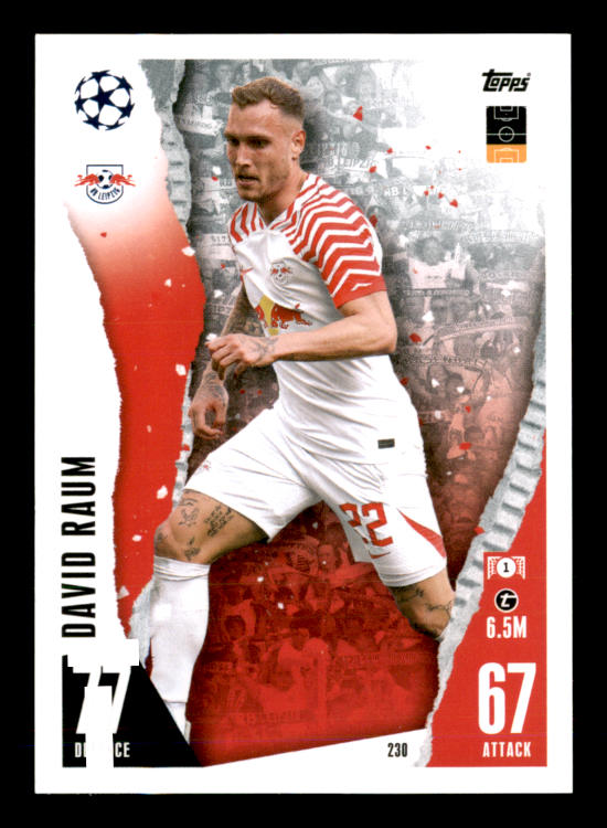 David Raum (2023) - #230 - Sports Card