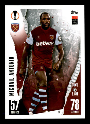 Michail Antonio (2023) - #116 - Sports Card