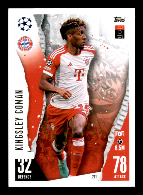 Kingsley Coman (2023) - #201 - Sports Card