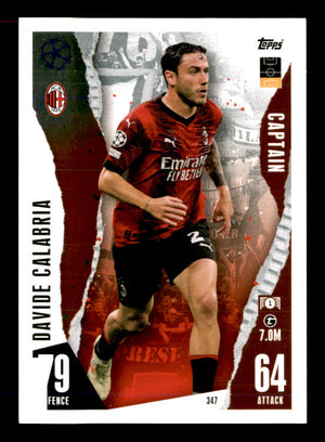 Davide Calabria (2023) - #347 - Sports Card