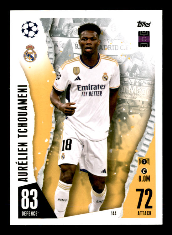 Aurélien Tchouaméni (2023) - #144 - Sports Card