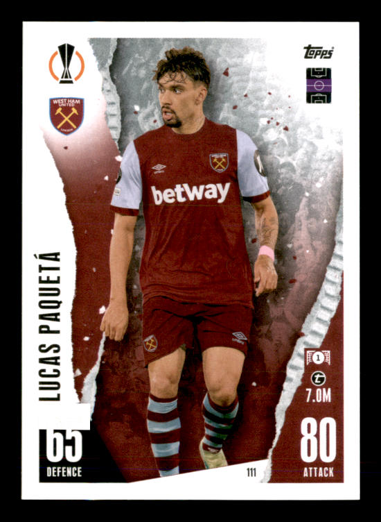 Lucas Paqueta (2023) - #111 - Sports Card