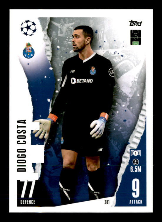 Diogo Costa (2023) - #281 - Sports Card