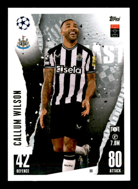 Callum Wilson (2023) - #80 - Sports Card
