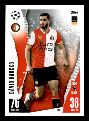 Dávid Hancko (2023) - #246 - Sports Card