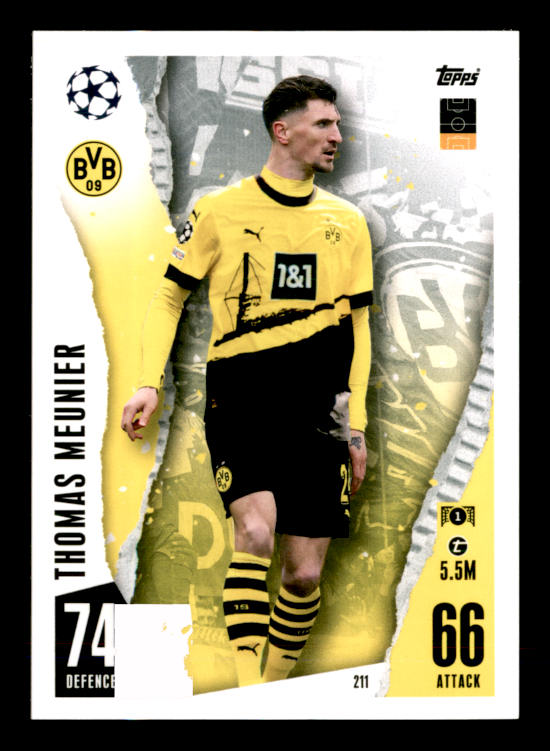 Thomas Meunier (2023) - #211 - Sports Card
