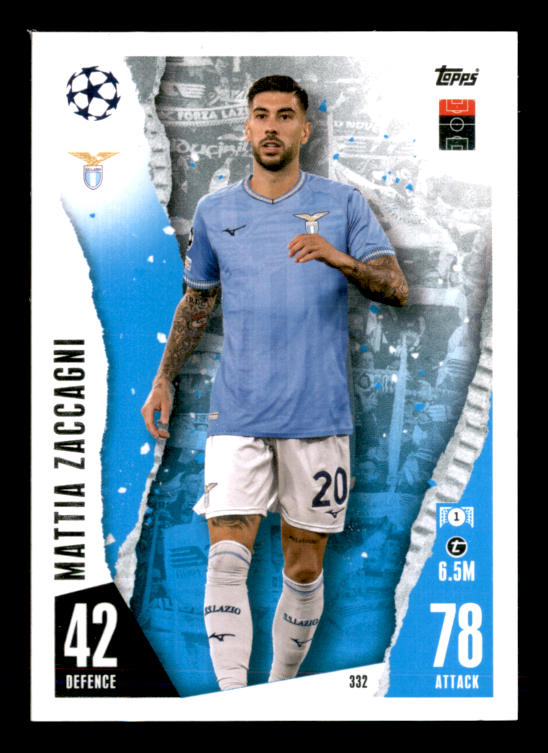 Mattia Zaccagni (2023) - #332 - Sports Card