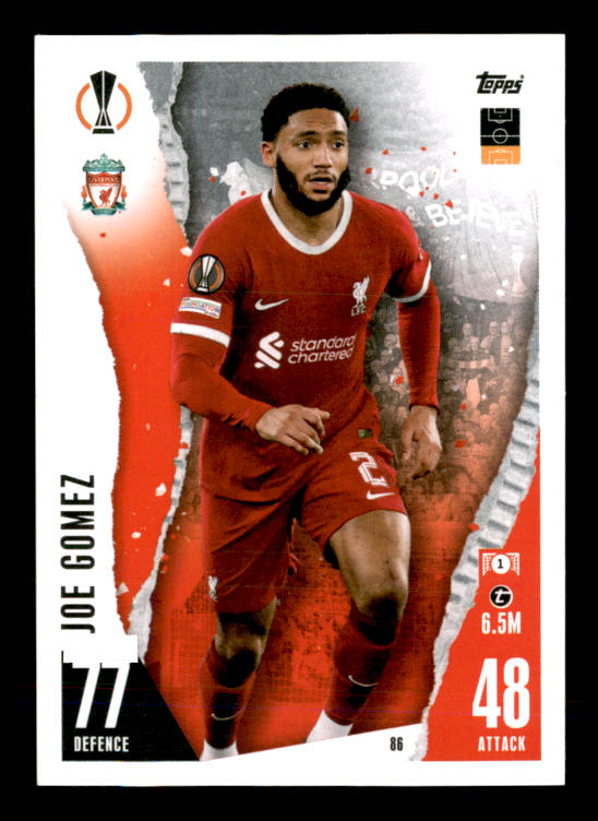 Joe Gomez (2023) - #86 - Sports Card