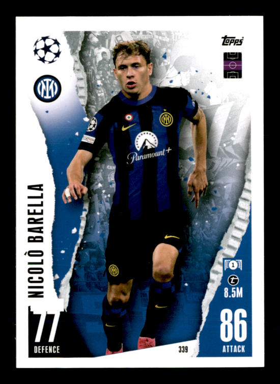 Nicolò Barella (2023) - #339 - Sports Card