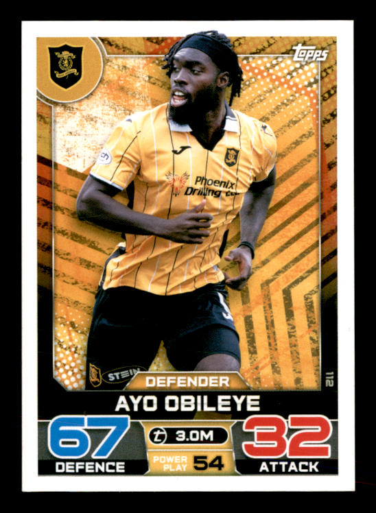 Ayo Obileye (2022) - #112 - Sports Card