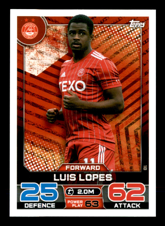 Luis Lopes (2022) - #18 - Sports Card