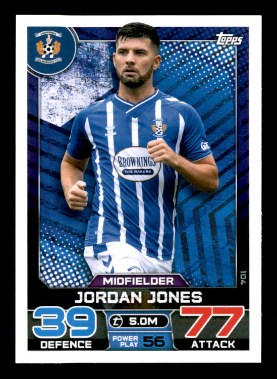 Jordan Jones (2022) - #104 - Sports Card