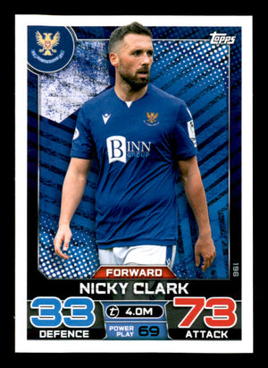 Nicky Clark (2022) - #196 - Sports Card
