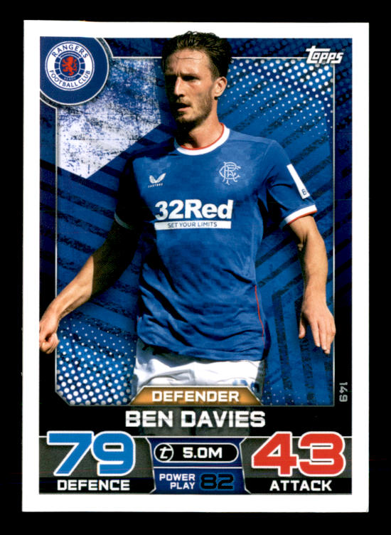 Ben Davies (2022) - #149 - Sports Card