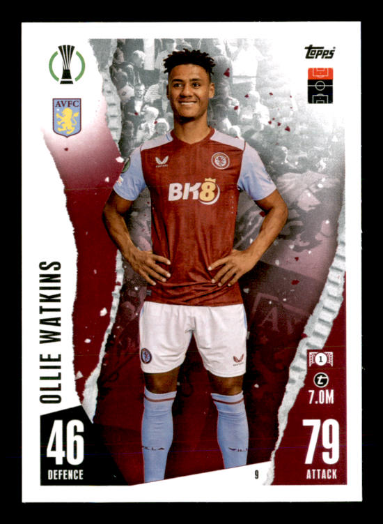Ollie Watkins (2023) - #9 - Sports Card