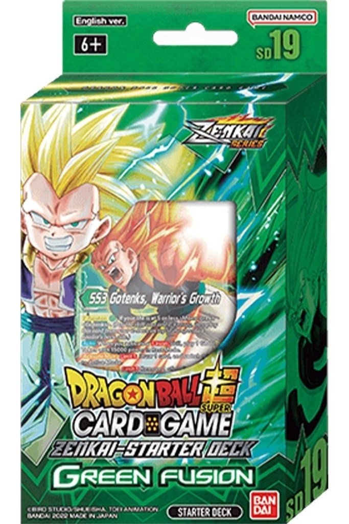 Dragon ball Super - Starter Deck: Green Fusion - physical