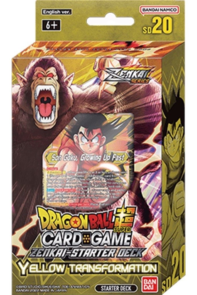 Dragon ball Super - Starter Deck: Yellow Transformation - physical