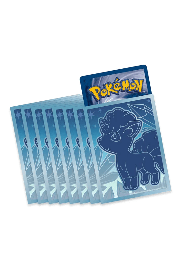 Alolan Vulpix Silver Tempest ETB Pokémon Card Sleeves x 65 - Card Sleeves