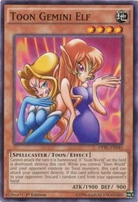 Image for Toon Gemini Elf (Duelist Pack: Battle City) (DPBC-EN045) - YuGiOh