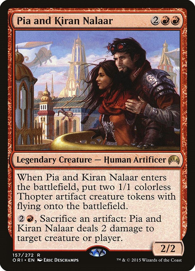 Image for Pia and Kiran Nalaar (Magic Origins) (157) - Magic: The Gathering