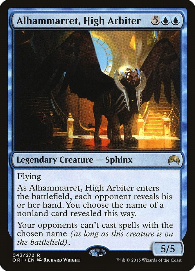 Image for Alhammarret, High Arbiter (Magic Origins) (43) - Magic: The Gathering