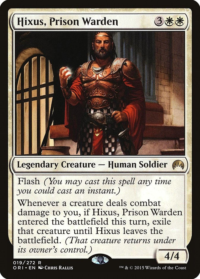 Image for Hixus, Prison Warden (Magic Origins) (19) - Magic: The Gathering
