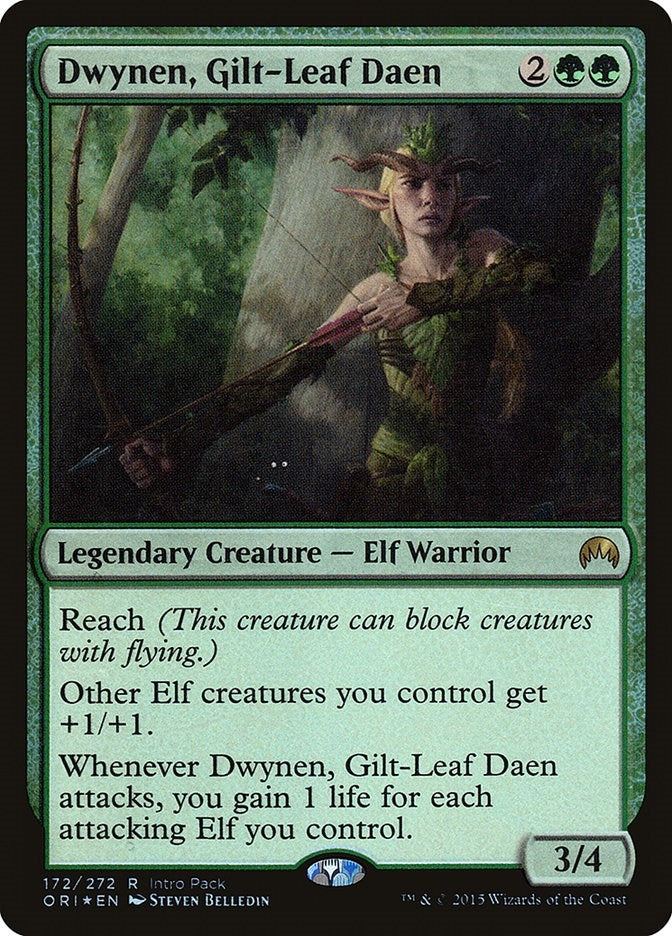 Image for Dwynen, Gilt-Leaf Daen (Unique and Miscellaneous Promos) (172) - Magic: The Gathering
