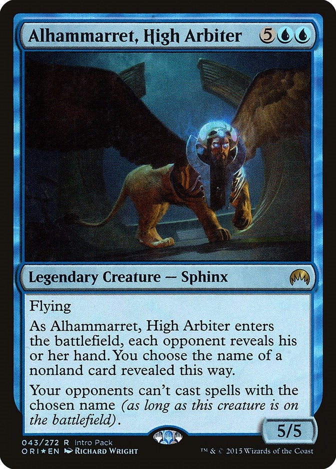 Image for Alhammarret, High Arbiter (Unique and Miscellaneous Promos) (43) - Magic: The Gathering