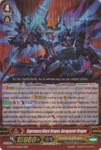 Image for Supremacy Black Dragon, Aurageyser Dragon (G-BT03: Sovereign Star Dragon) (G-BT03/003EN) - Cardfight Vanguard