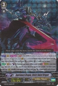 Image for Supremacy Dragon, Claret Sword Dragon (SP) (G-BT03: Sovereign Star Dragon) (G-BT03/S02EN) - Cardfight Vanguard