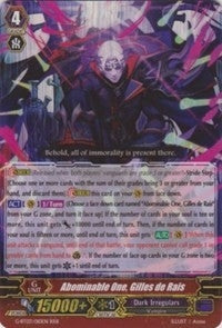 Image for Abominable One, Gilles de Rais (G-BT03: Sovereign Star Dragon) (G-BT03/010EN) - Cardfight Vanguard