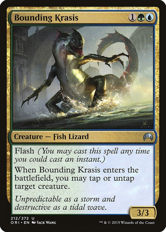 Image for Bounding Krasis (Magic Origins) (212) - Magic: The Gathering