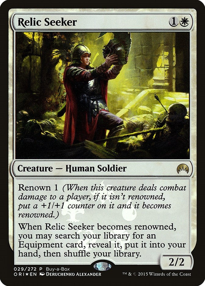 Image for Relic Seeker (Buy-A-Box Promos) (29) - Magic: The Gathering