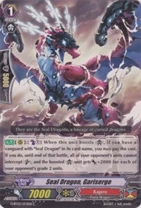 Image for Seal Dragon, Gariserge (G-BT03: Sovereign Star Dragon) (G-BT03/072EN) - Cardfight Vanguard