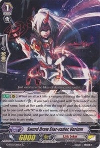 Image for Sword Draw Star-vader, Vorium (G-BT03: Sovereign Star Dragon) (G-BT03/086EN) - Cardfight Vanguard