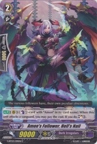 Image for Amon's Follower, Hell's Nail (G-BT03: Sovereign Star Dragon) (G-BT03/091EN) - Cardfight Vanguard