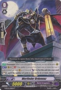 Image for Werfleder Ordonnaz (G-BT03: Sovereign Star Dragon) (G-BT03/098EN) - Cardfight Vanguard