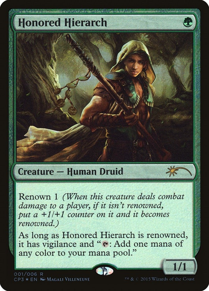 Image for Honored Hierarch (Unique and Miscellaneous Promos) (1) - Magic: The Gathering