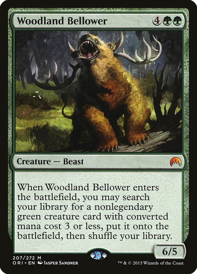 Image for Woodland Bellower (Magic Origins) (207) - Magic: The Gathering