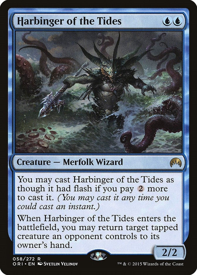 Image for Harbinger of the Tides (Magic Origins) (58) - Magic: The Gathering
