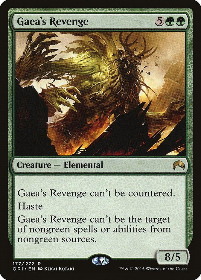 Image for Gaea's Revenge (Magic Origins) (177) - Magic: The Gathering