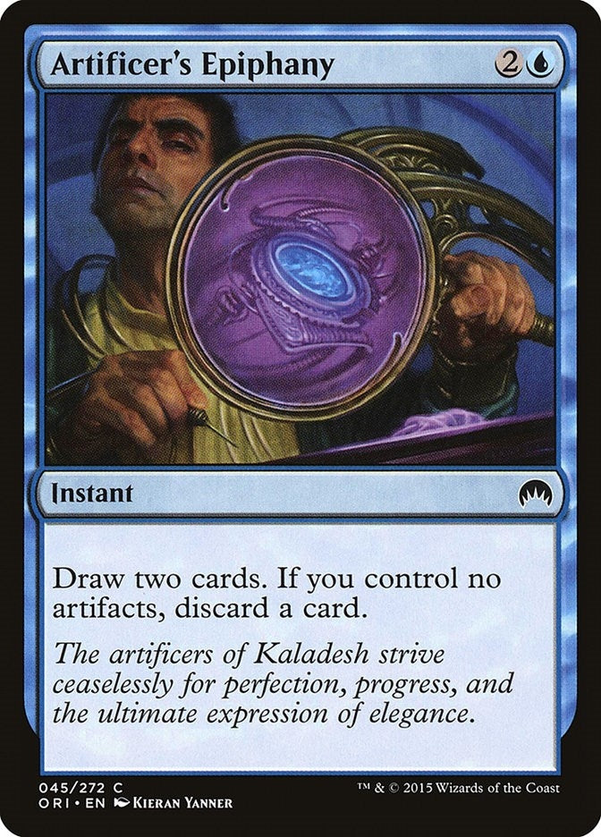 Image for Artificer's Epiphany (Magic Origins) (45) - Magic: The Gathering