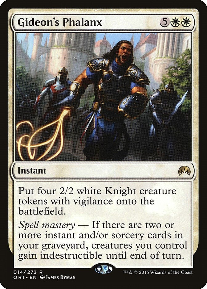 Image for Gideon's Phalanx (Magic Origins) (14) - Magic: The Gathering
