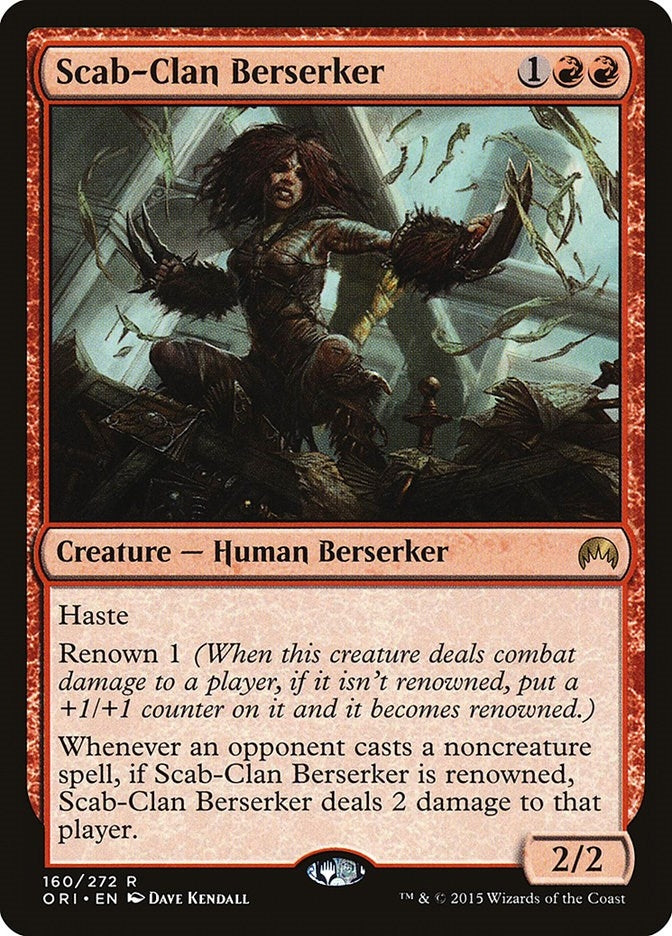 Image for Scab-Clan Berserker (Magic Origins) (160) - Magic: The Gathering