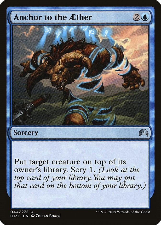 Image for Anchor to the Aether (Magic Origins) (44) - Magic: The Gathering