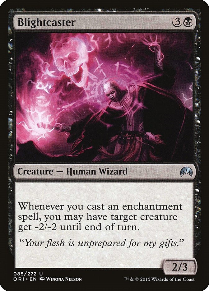 Image for Blightcaster (Magic Origins) (85) - Magic: The Gathering